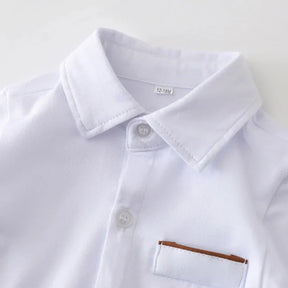 Conjunto Infantil Masculino Tommy Shelby Marrom Lenogue