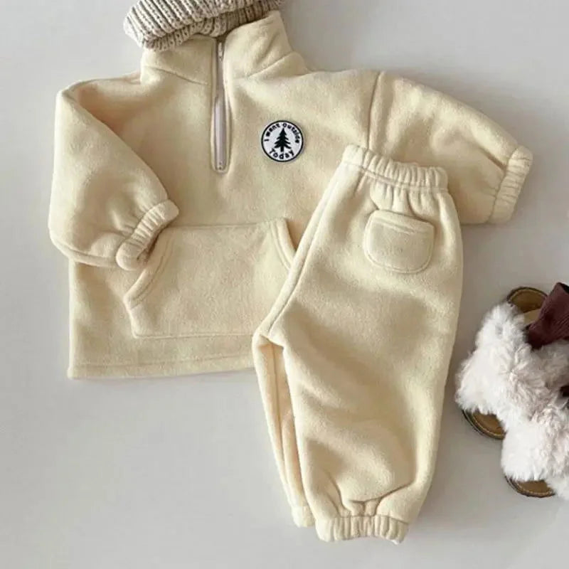 Conjunto Infantil Moletom Fleece Lenogue