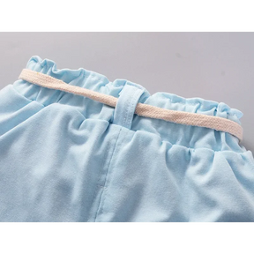 Conjunto Infantil Regata com Shorts Modelo Cartoon Lenogue
