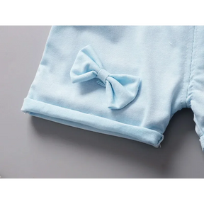 Conjunto Infantil Regata com Shorts Modelo Cartoon Lenogue