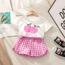 Conjunto Infantil Tshirt Fruits Lenogue