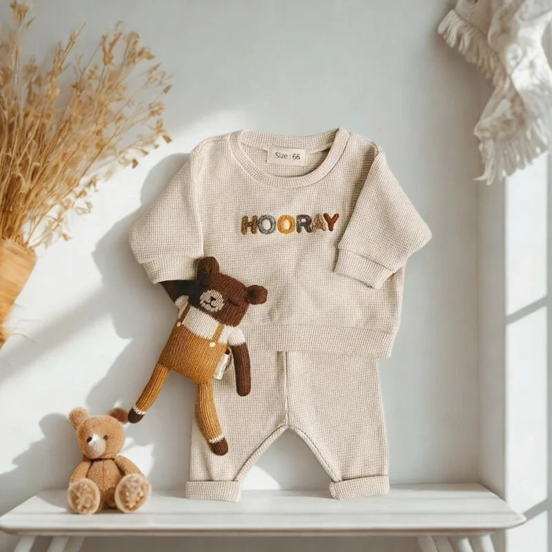 Conjunto Infantil Unissex Casual Hooray Lenogue