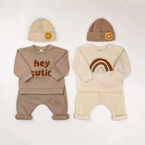 Conjunto Infantil Unissex Hey Cutie Lenogue
