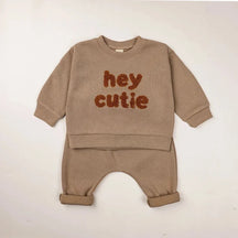 Conjunto Infantil Unissex Hey Cutie Lenogue