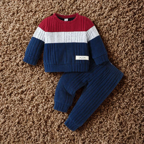 Conjunto Roupa Infantil Menino Suéter e Calça Térmico Lenogue