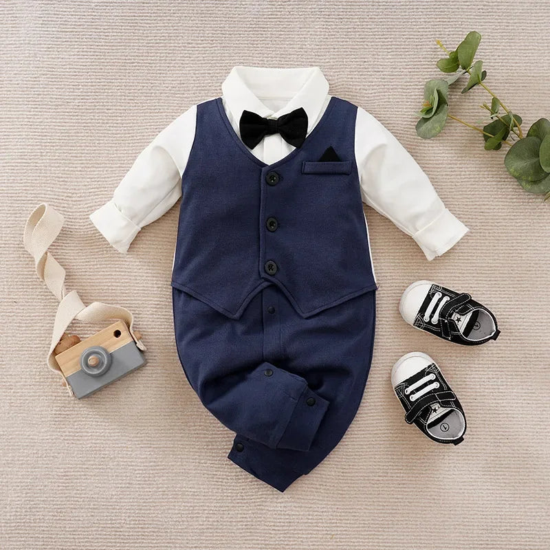 Macacão Infantil Gentleman Social Lenogue