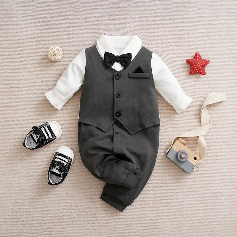 Macacão Infantil Gentleman Social Lenogue