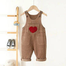 Macacão Infantil Jardineira Amour Lenogue