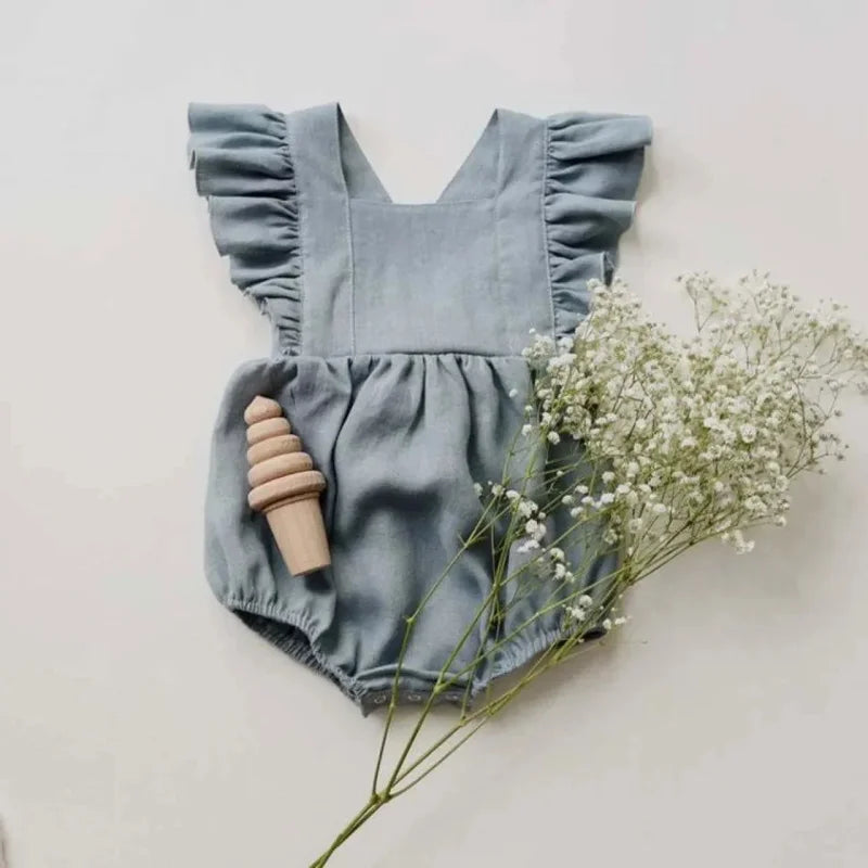 Macacão Romper Infantil Gaia Lenogue