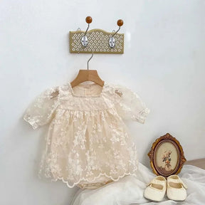 Macacão Romper Infantil Joaquina Floral Lenogue