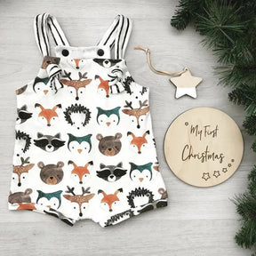 Macacão Romper Infantil Mini Bosque Lenogue