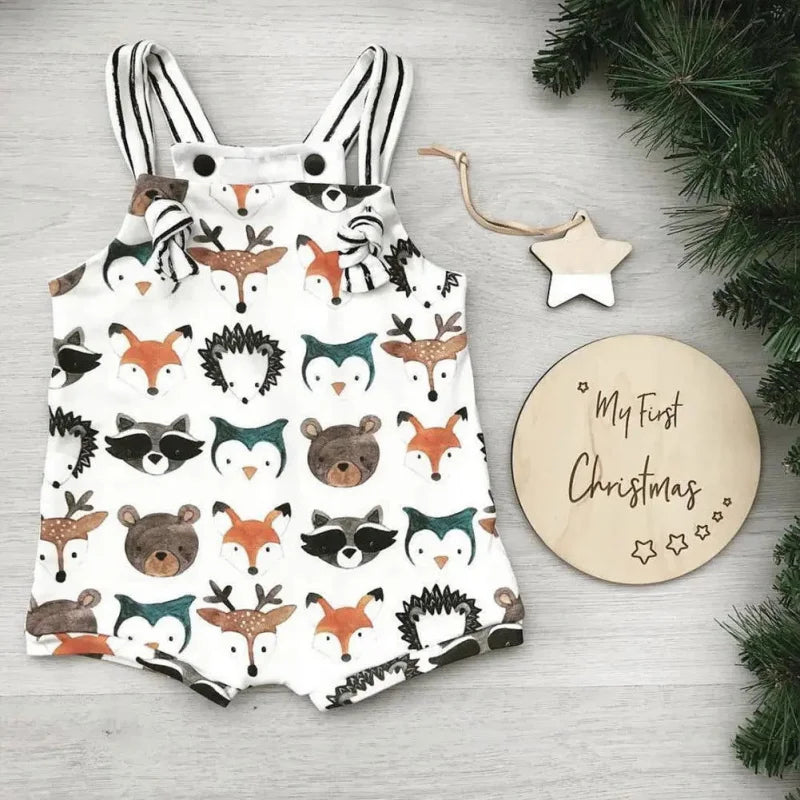 Macacão Romper Infantil Mini Bosque Lenogue