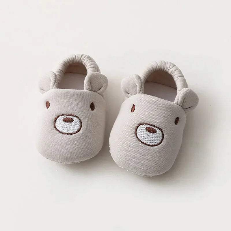 Pantufa Infantil Bichinhos Algodão Colorida Lenogue