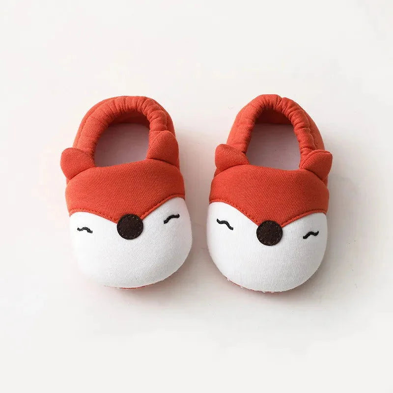 Pantufa Infantil Bichinhos Algodão Colorida Lenogue