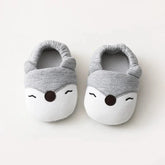 Pantufa Infantil Bichinhos Algodão Colorida Lenogue