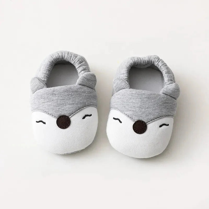 Pantufa Infantil Bichinhos Algodão Colorida Lenogue