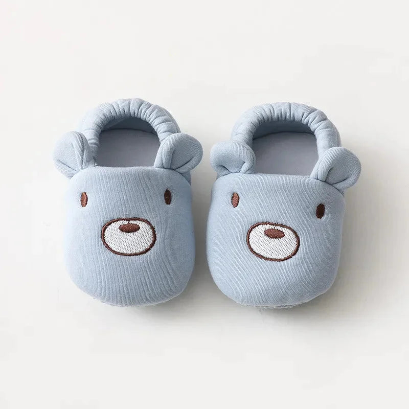 Pantufa Infantil Bichinhos Algodão Colorida Lenogue