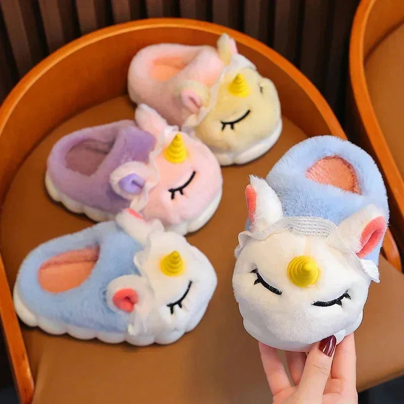 Pantufa Infantil Unicórnio Lenogue