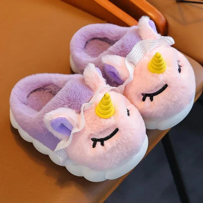 Pantufa Infantil Unicórnio Lenogue