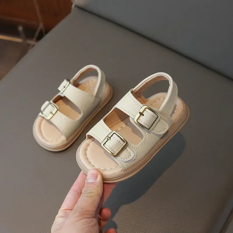 Sandália Infantil com Solado Macio Estilo Casual para Verão Lenogue