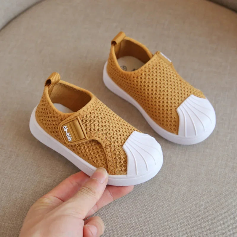 Tênis Infantil Casual Solado Macio Estilo Esportivo Lenogue