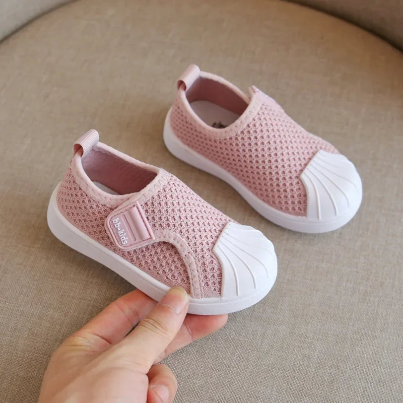 Tênis Infantil Casual Solado Macio Estilo Esportivo Lenogue